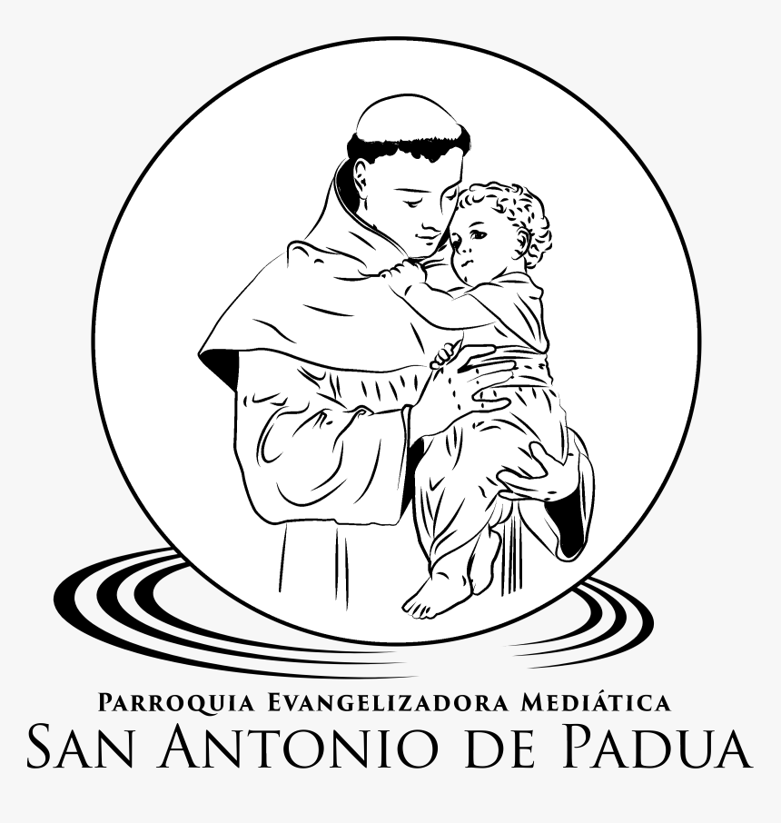 San Antonio De Padua Logo Png Transparent Vector - Love, Png Download, Free Download