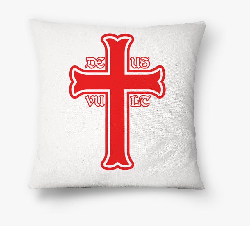 Almofada Deus Vult De Deus Vult Artesna - Deus Vult, HD Png Download, Free Download