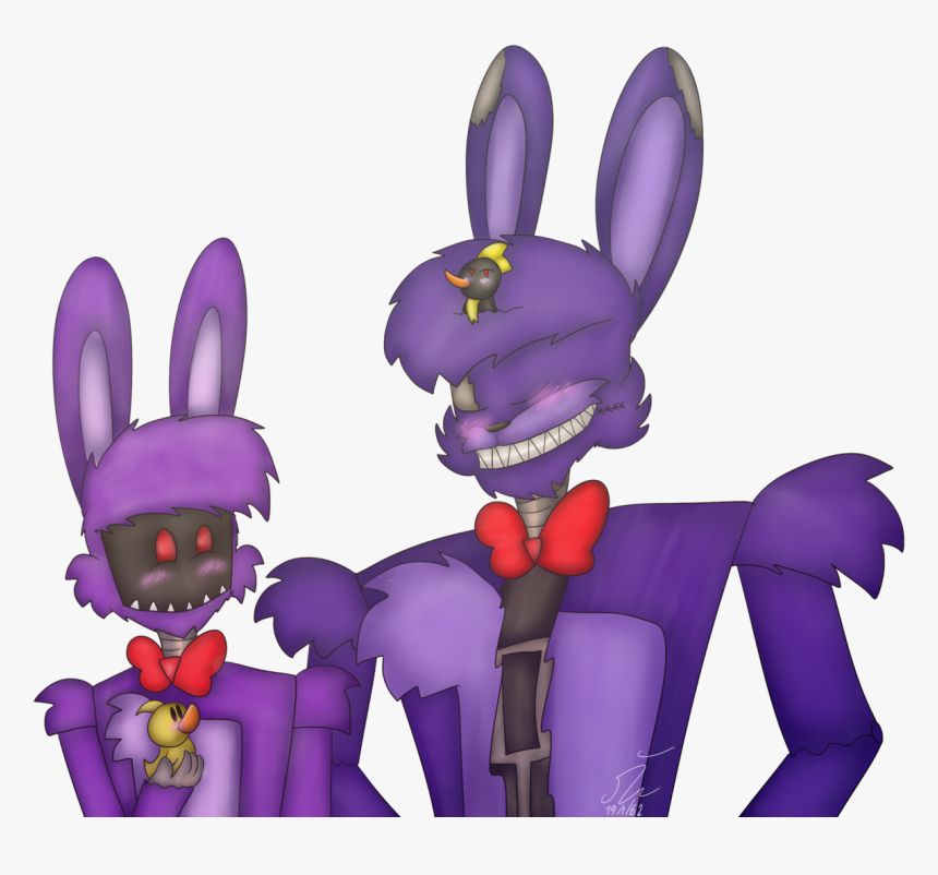 Nightmare Bonnie X Bonnie, HD Png Download, Free Download