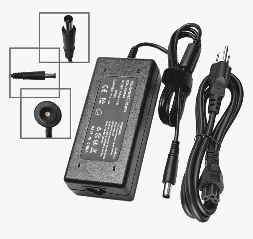 Dell Inspiron 1546 Charger / Power Adapter - Hp Compaq 6820s Power Adapter, HD Png Download, Free Download