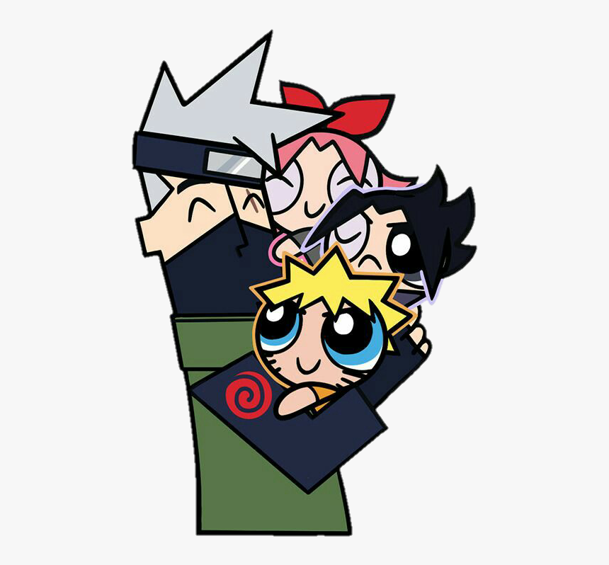 #naruto #naruto Shippuden #narutoshippuden #team7 #kakashi - Kakashi Powerpuff Girls, HD Png Download, Free Download