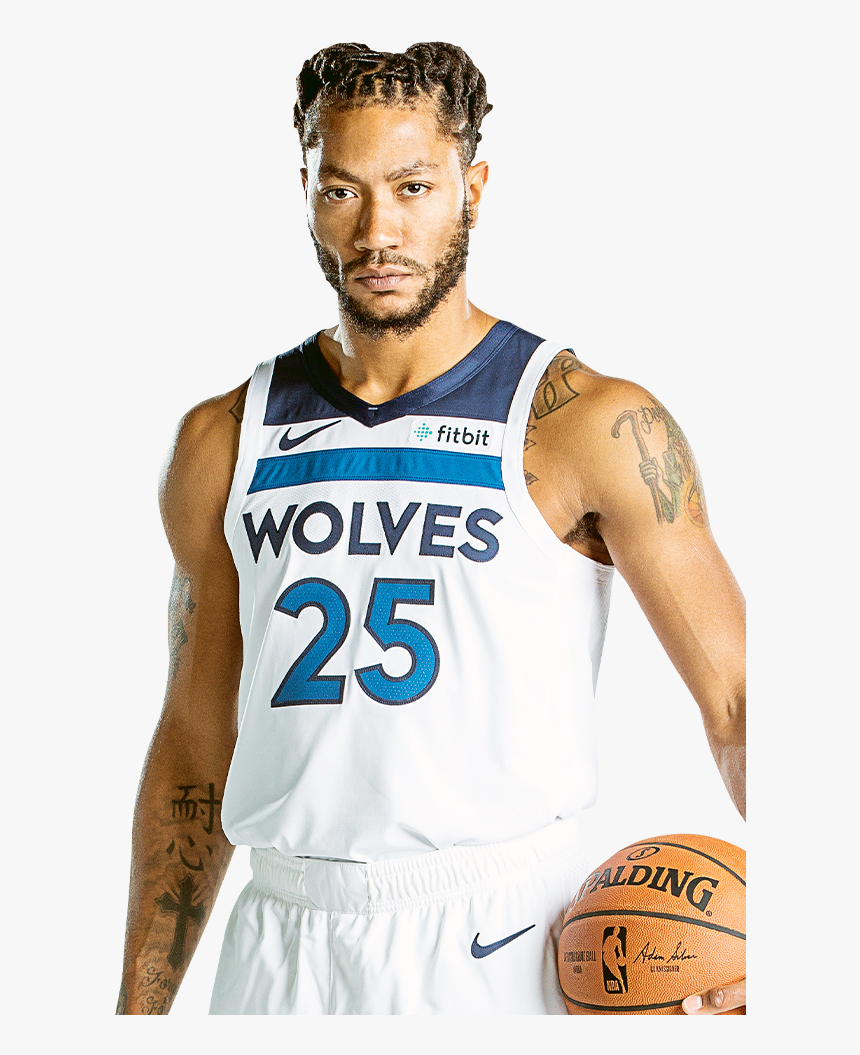 Luol Deng Clipart Picture Freeuse Download Votetwolves - Derrick Rose Timberwolves Png, Transparent Png, Free Download