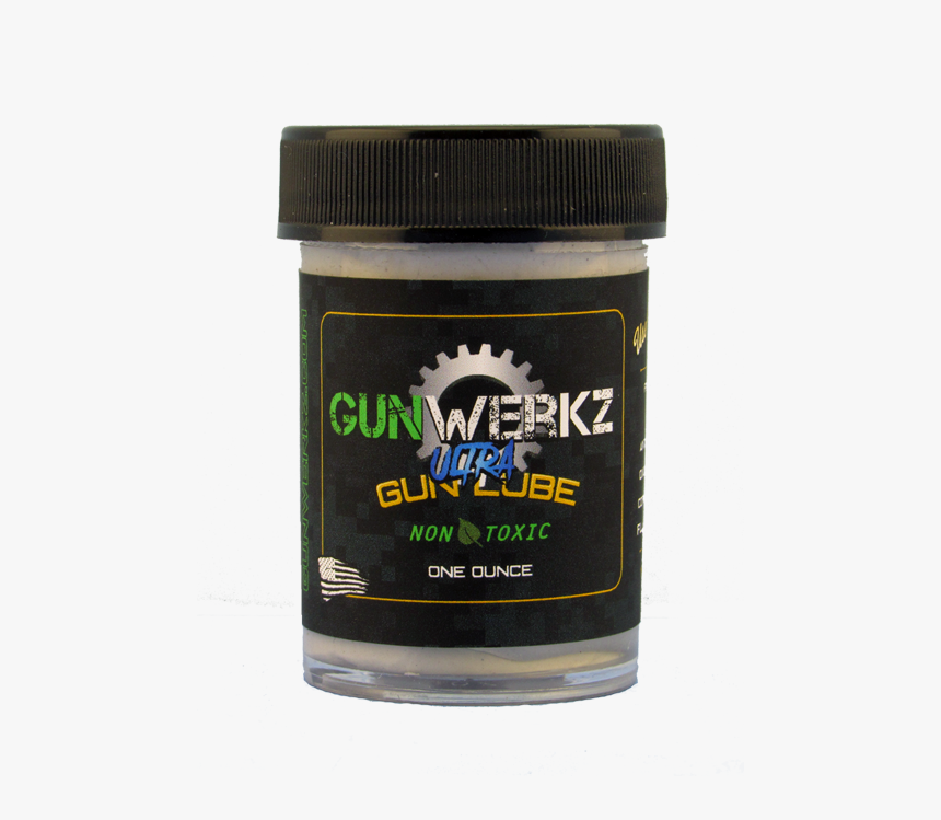 One Ounce Jar Of Ultra Lube With Screw On Top - Gunwerkz, HD Png Download, Free Download