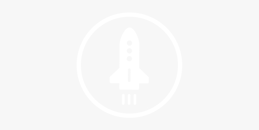 Rocket Icon2 - Johns Hopkins Logo White, HD Png Download, Free Download