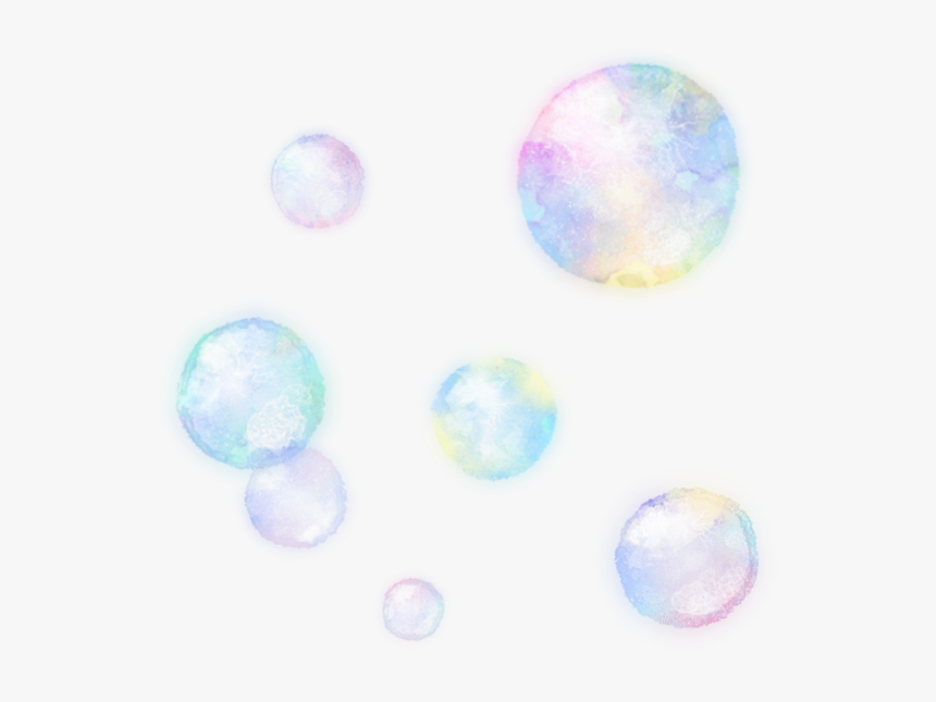 #bubbles #bubble #watercolor #colorful #handpainted - Circle, HD Png Download, Free Download