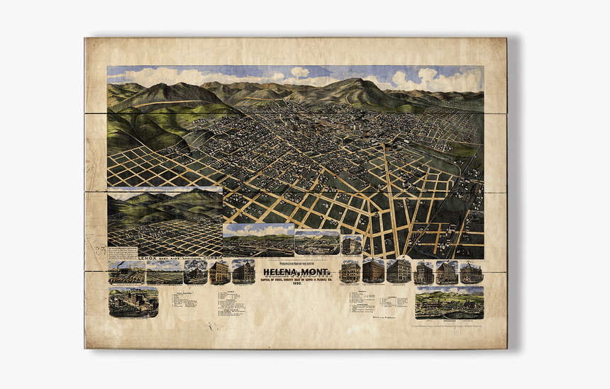 Map Helena Montana, HD Png Download, Free Download