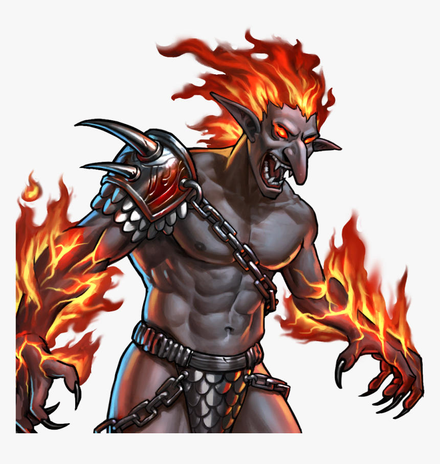 Gems Of War Wikia - Gems Of War Flame Troll, HD Png Download, Free Download