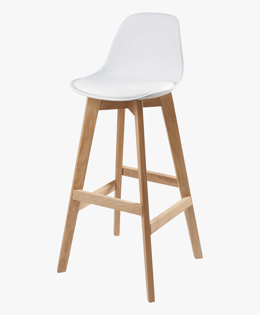 Scandinavian Bar Stool - Maison Du Monde Chaise De Bar, HD Png Download, Free Download