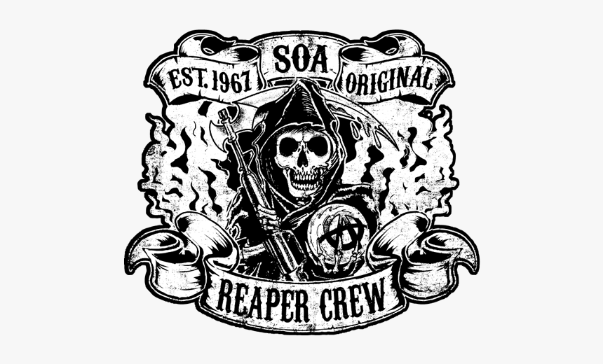 Sons Of Anarchy Logo Png, Transparent Png, Free Download