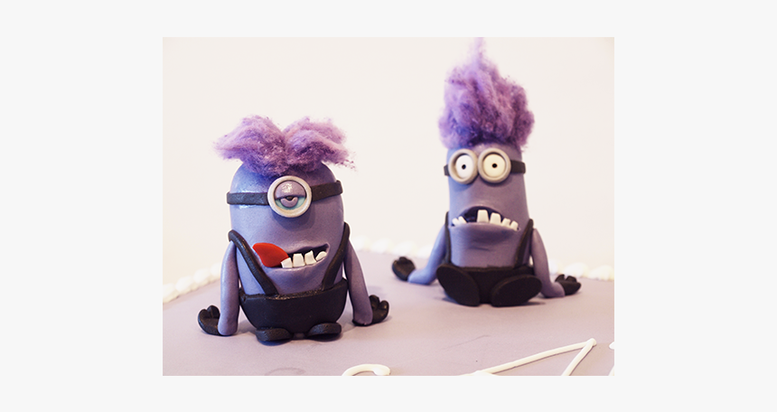 Evil Purple Minions Tegnefilmsfigurer - Plush, HD Png Download, Free Download