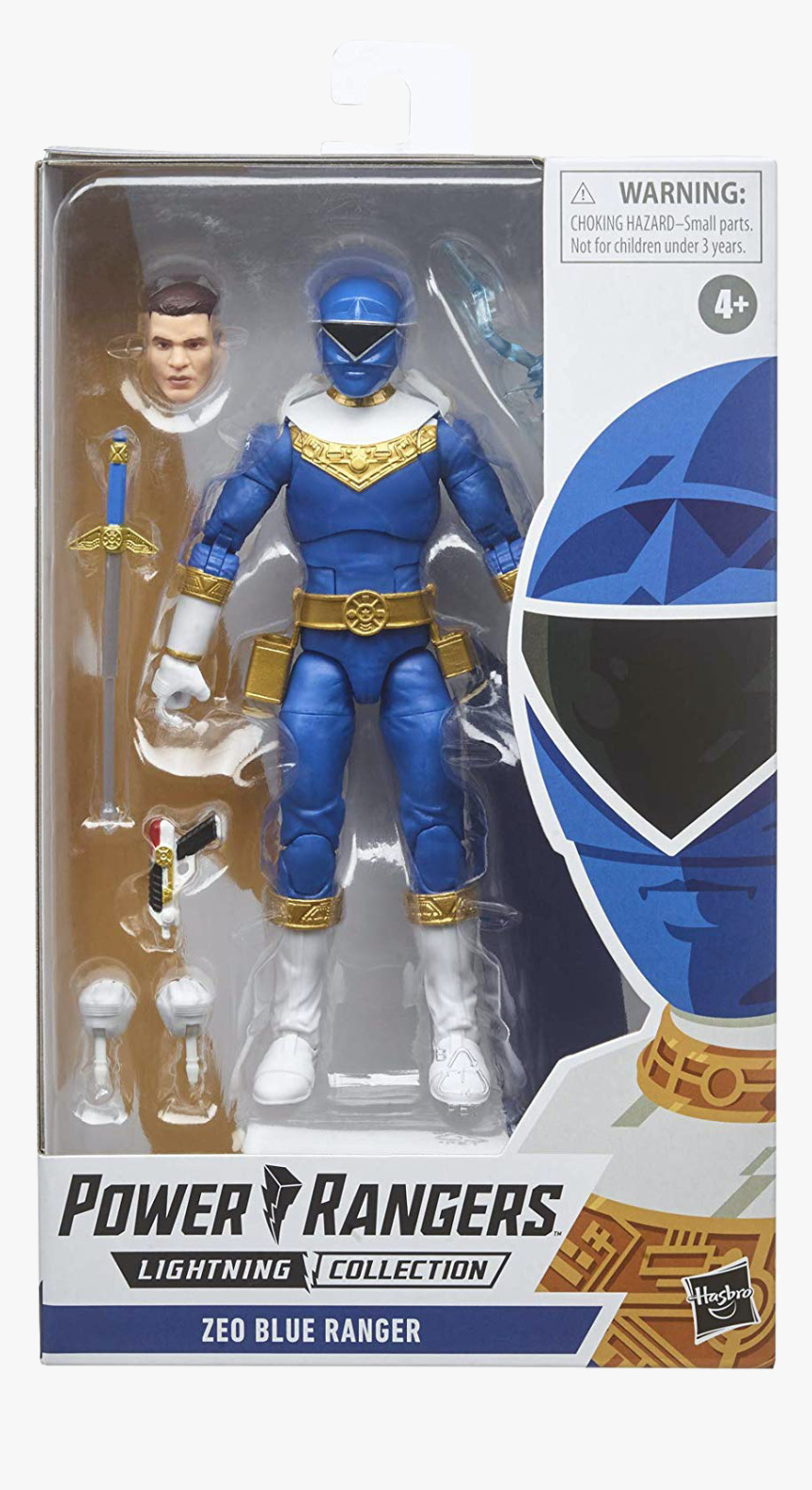 Lightning Power Ranger Zeo Blue Misb - Power Ranger Lightning Collection Zeo, HD Png Download, Free Download