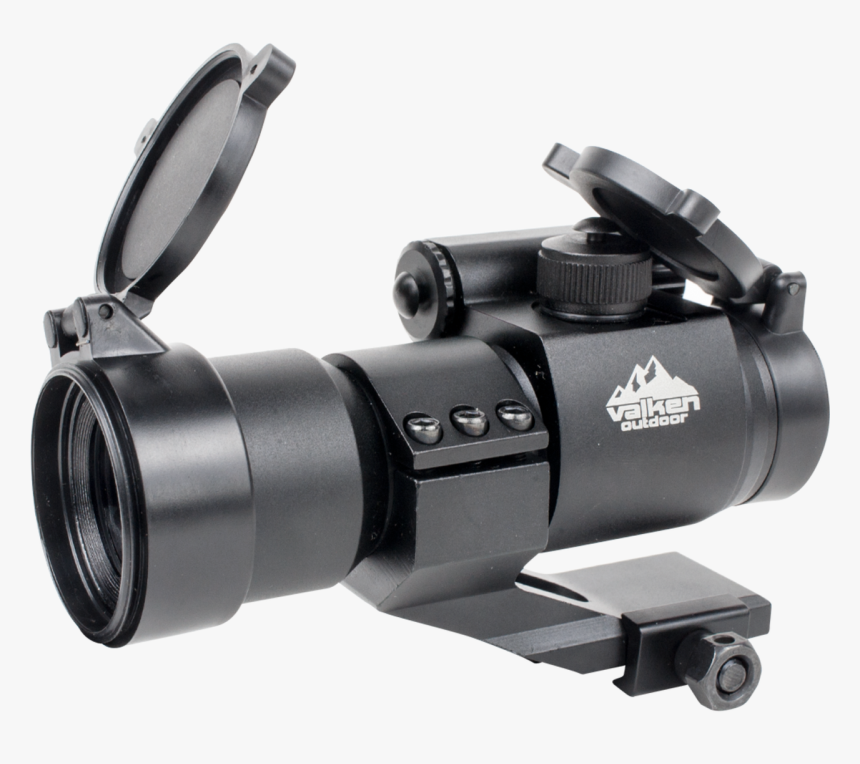 Valken V Tactical Red Green Dot Sight With Weaver Cantilever - Lens, HD Png Download, Free Download