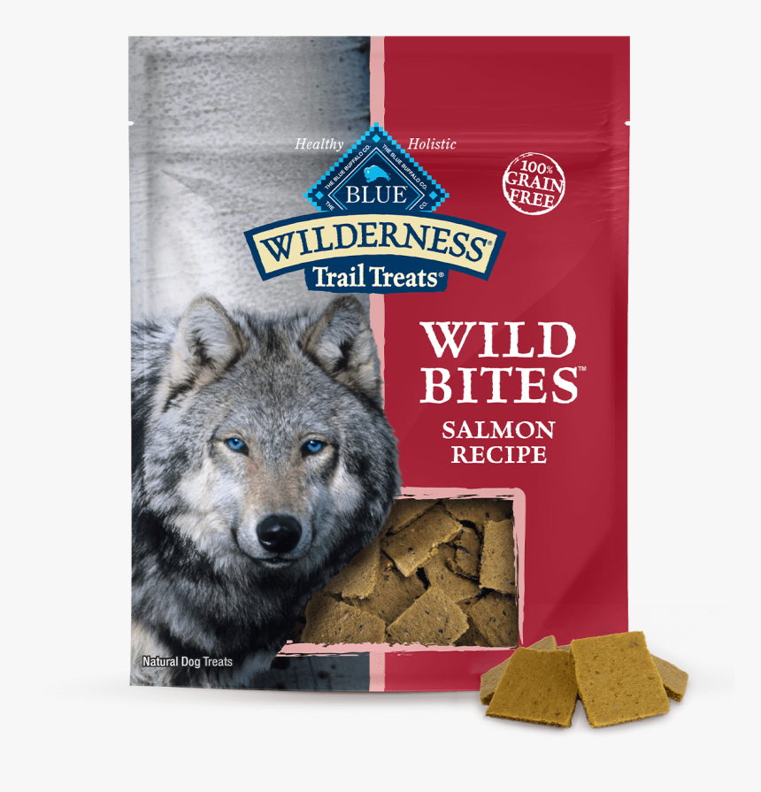 Blue Wilderness Trail Treats Salmon Wild Bites Dog - Blue Buffalo Wilderness Salmon Treats, HD Png Download, Free Download