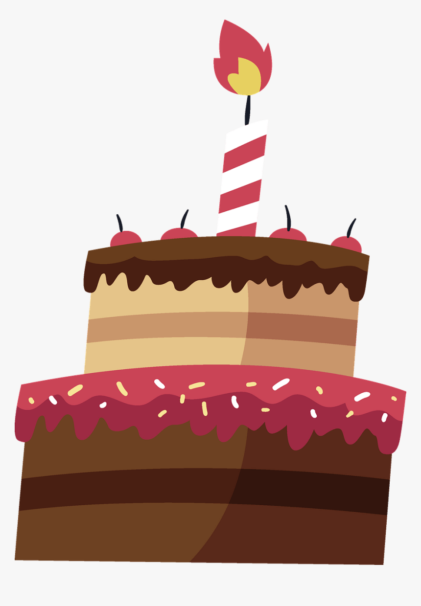 Birthday Cake Clipart, HD Png Download, Free Download