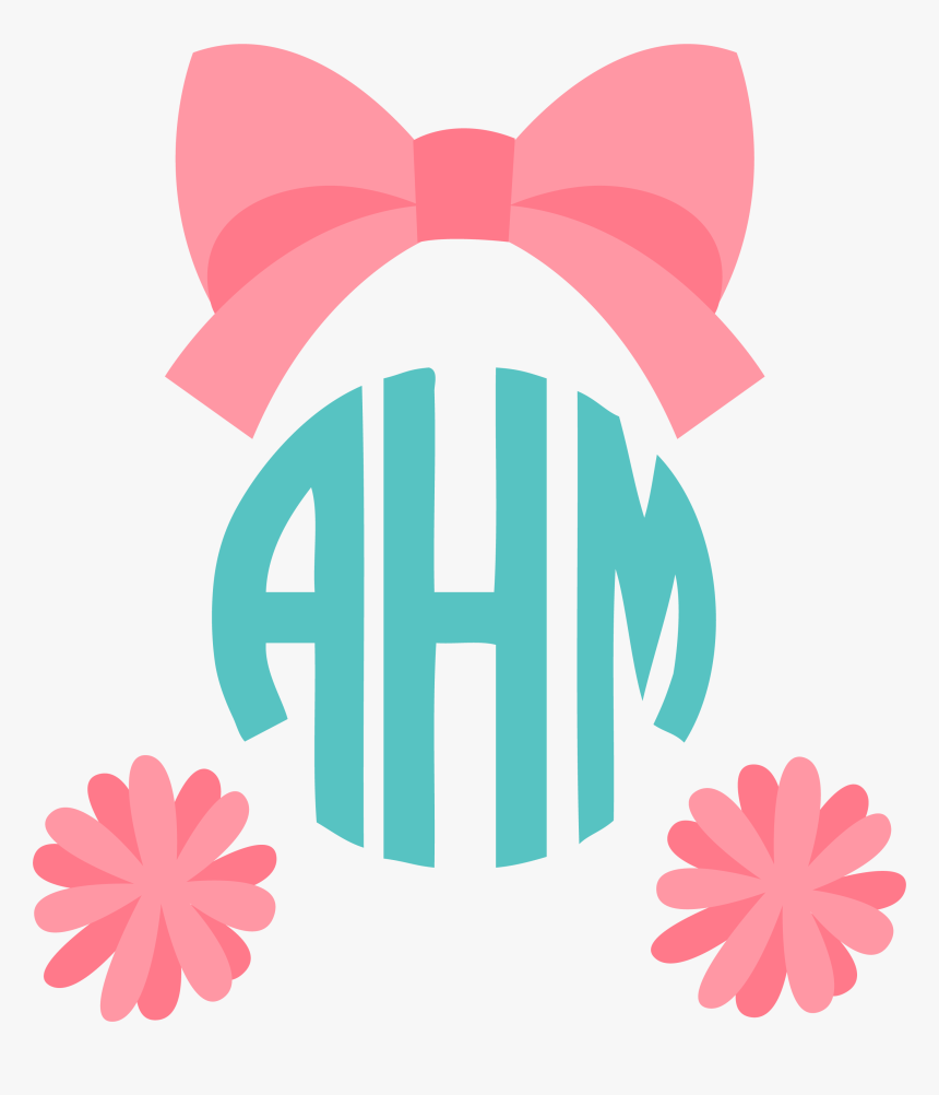 Cheerleader Monogram Topper - Illustration, HD Png Download, Free Download