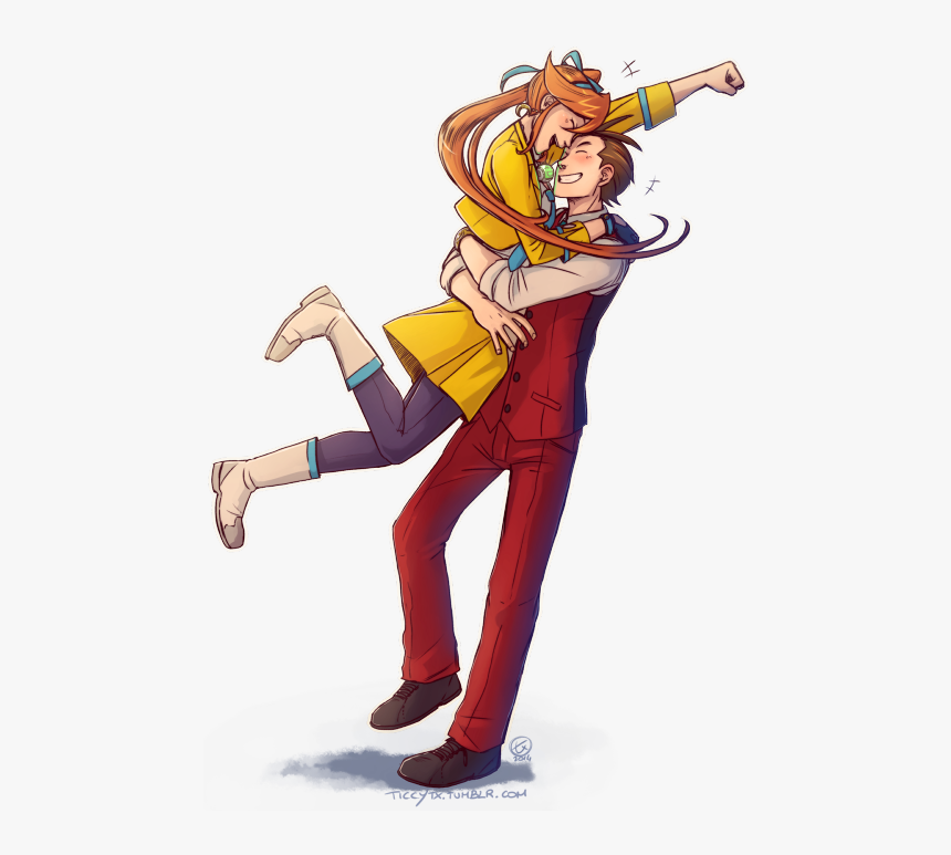 Athena Cykes X Apollo Justice, HD Png Download, Free Download