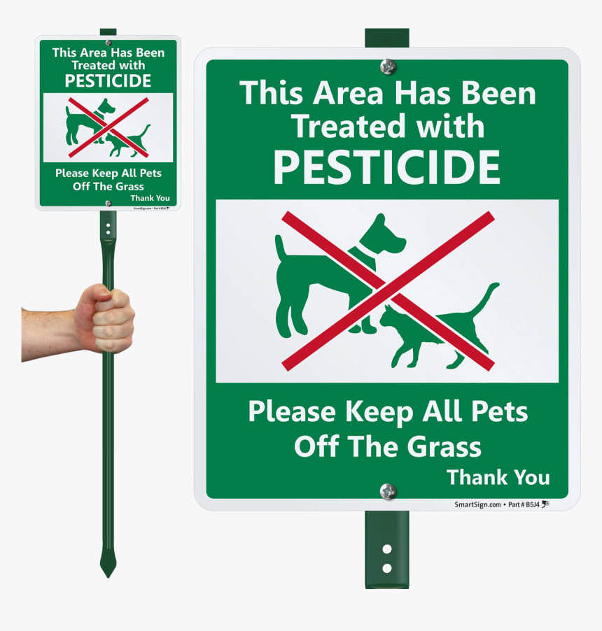 Area Been Treated With Pesticide, HD Png Download, Free Download