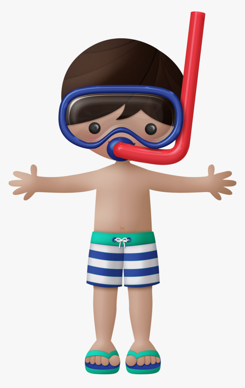 Pool Clip Diving Board Clipart - Menino Fundo Do Mar Png, Transparent Png, Free Download
