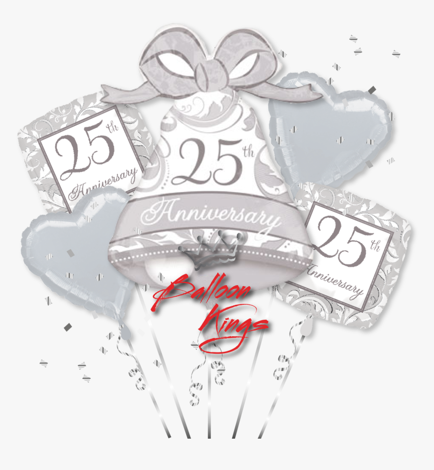 25th Anniversary Bouquet Silver Wedding Anniversary Png Transparent Png Kindpng