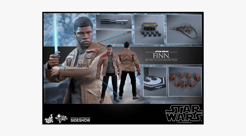 Finn Star Wars Hot Toys, HD Png Download, Free Download