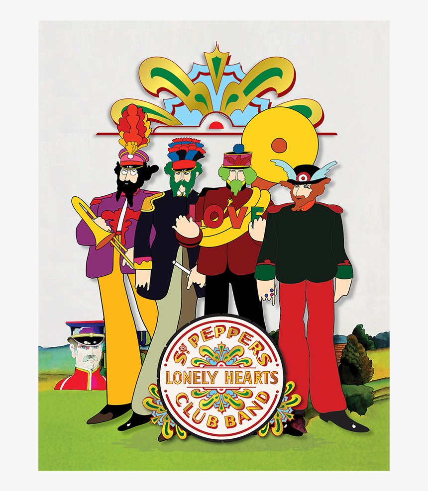 Thumb Image - Beatles Yellow Submarine Band, HD Png Download, Free Download