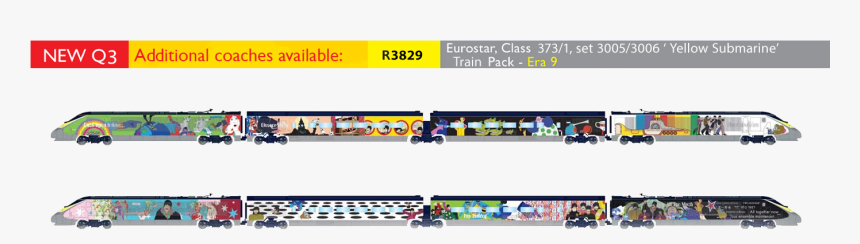 Hornby Yellow Submarine Eurostar, HD Png Download, Free Download