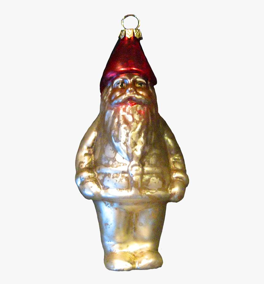 Old Christmas Tree Decorations Png - Garden Gnome, Transparent Png, Free Download