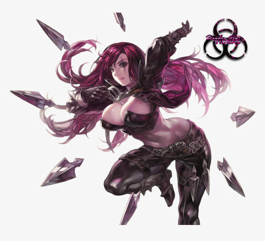 Render Katarina League Of Legends League Of Legends Fan Art Hot Hd Png Download Kindpng