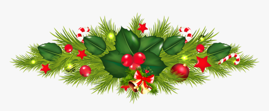 Christmas 2018 Decorations Png Image Free Download - Christmas Decor Border Png, Transparent Png, Free Download