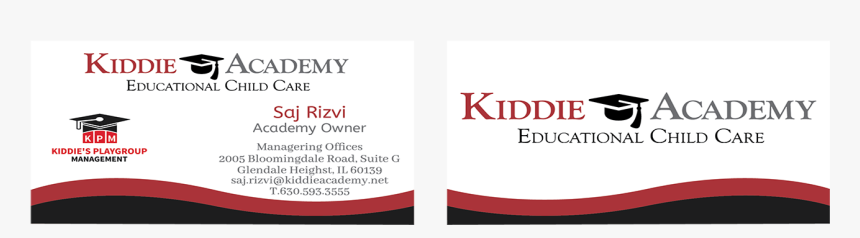 Business Card Design By Stankovic Katarina For This - Kiddie Academy, HD Png Download, Free Download