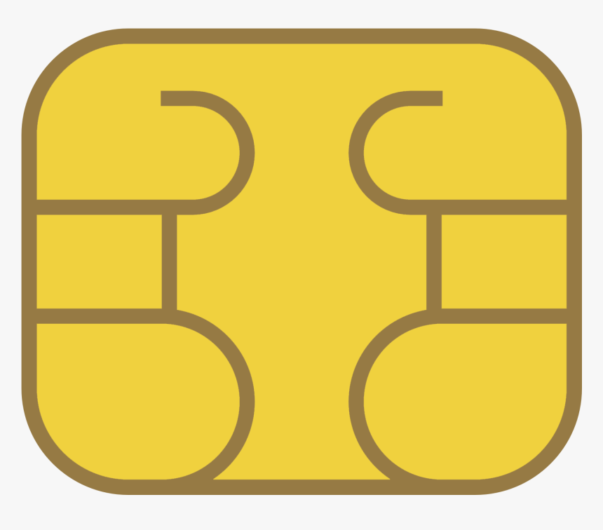 Sim Card Chip Png, Transparent Png, Free Download