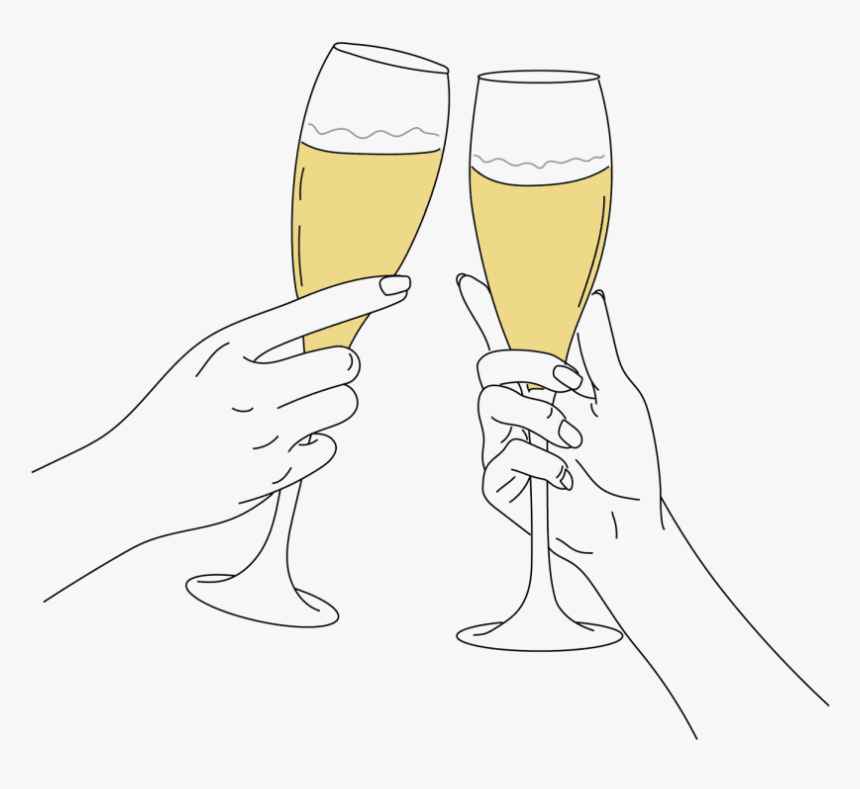 Champagne Stemware, HD Png Download, Free Download