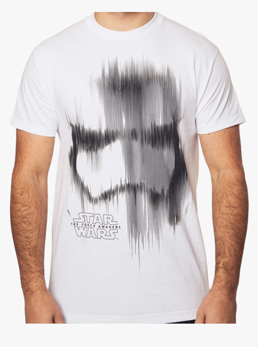 Force Awakens First Order Storm Trooper T-shirt - First Order Stormtrooper T Shirt, HD Png Download, Free Download