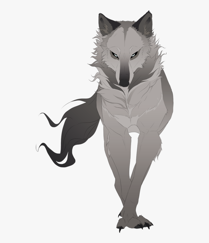 Transparent Anime Wolf Png - Anime Wolf Art Drawings, Png Download, Free Download