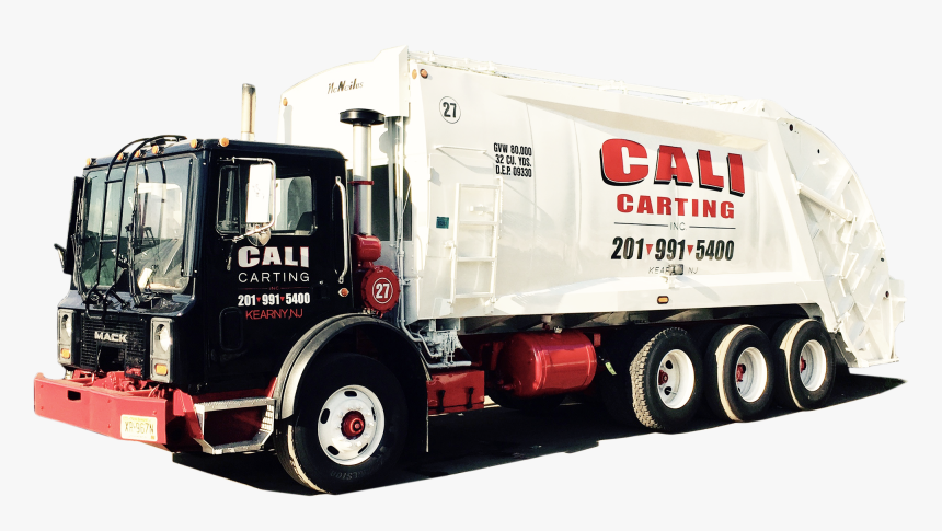 Cali Carting Garbage Truck - Trailer Truck, HD Png Download, Free Download