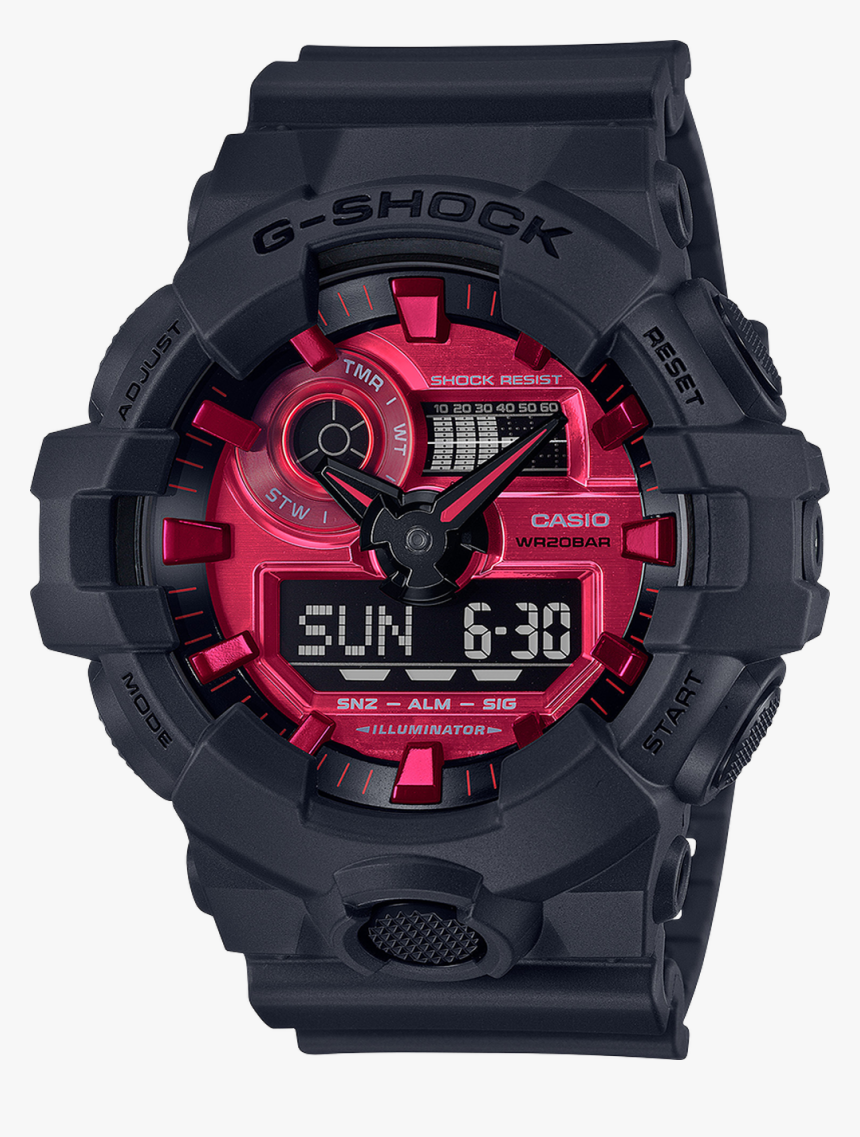 G Shock Ga700ar 1a - Casio Ga 700ar 1adr, HD Png Download, Free Download