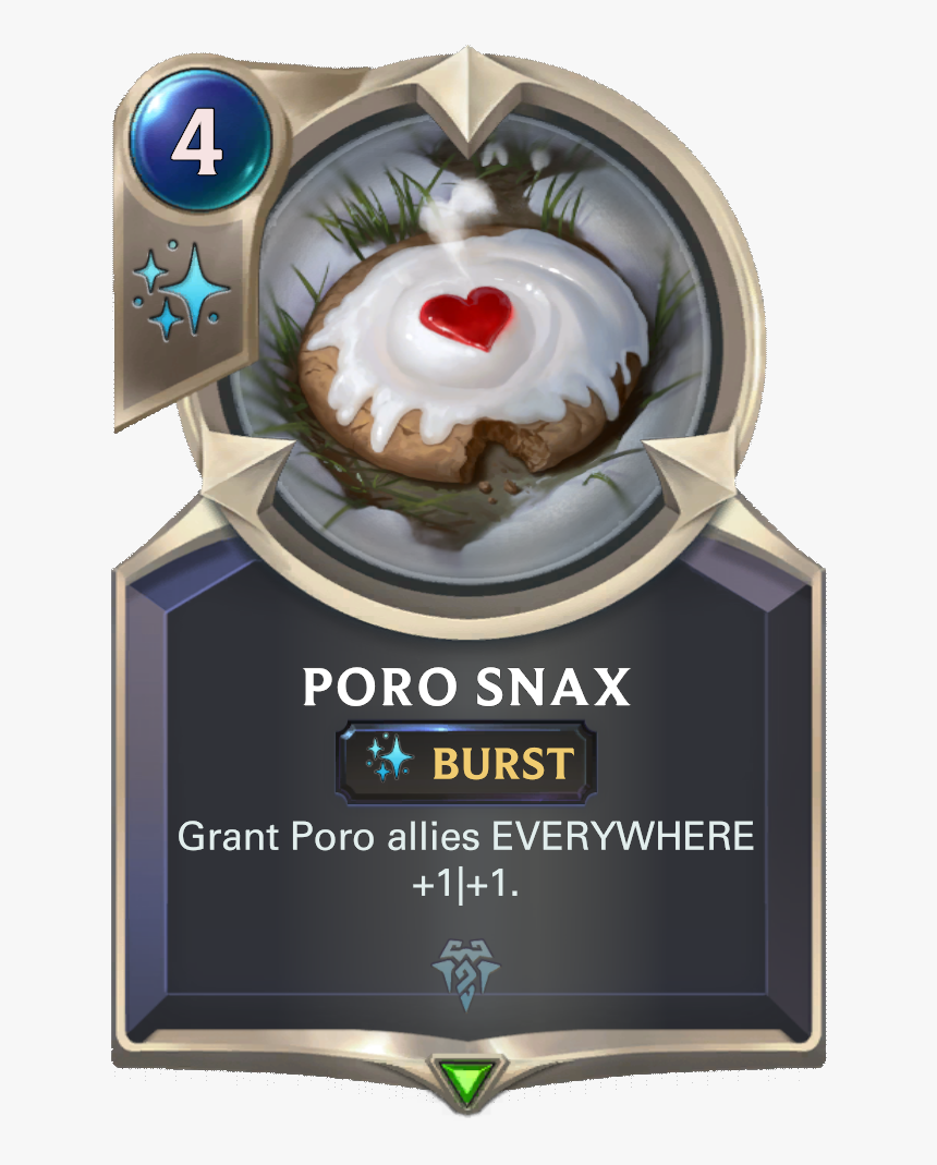 Poro Snax Card Image - Legends Of Runeterra Poro Cards, HD Png Download, Free Download