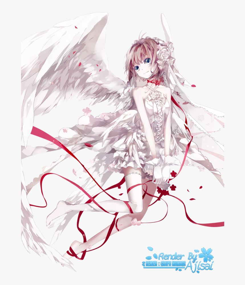 Transparent Anime Angel Png - Anime Girl Angel, Png Download, Free Download