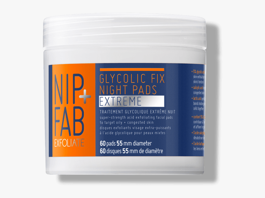Glycolic Fix Night Pads Extreme Nip Fab - Glycolic Acid Nip Fab, HD Png Download, Free Download