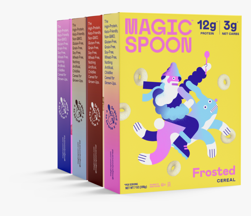 Magic Spoon Cereal Boxes, HD Png Download, Free Download
