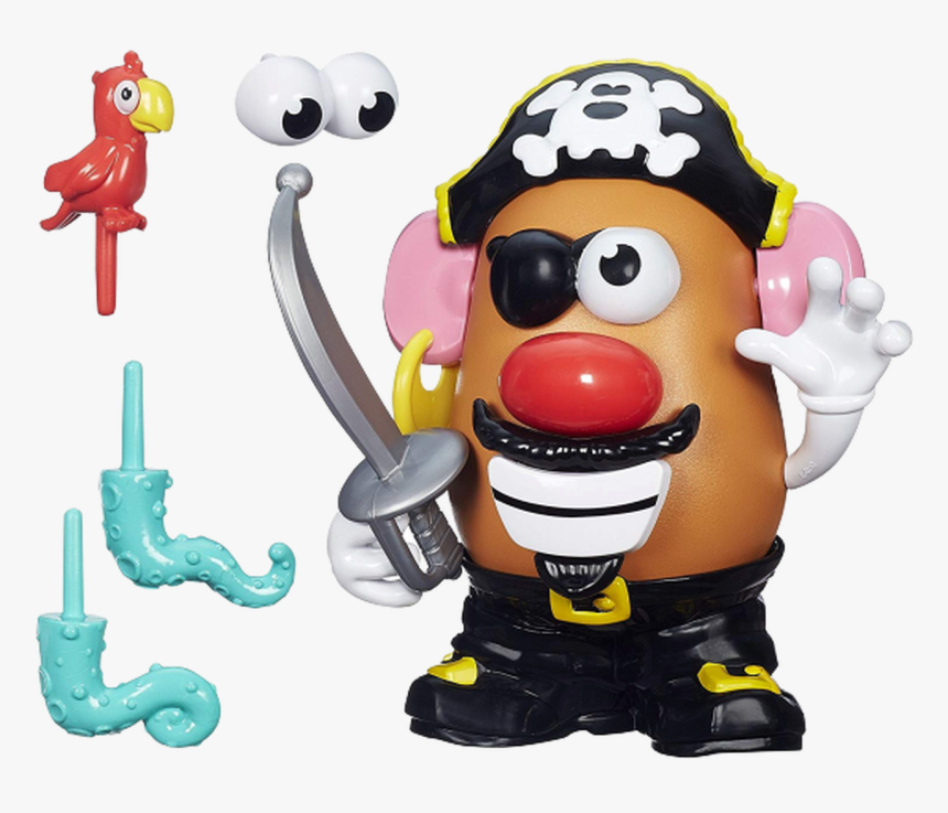 Potato Head Pirate Spud - Mr Potato Head Pirate, HD Png Download, Free Download