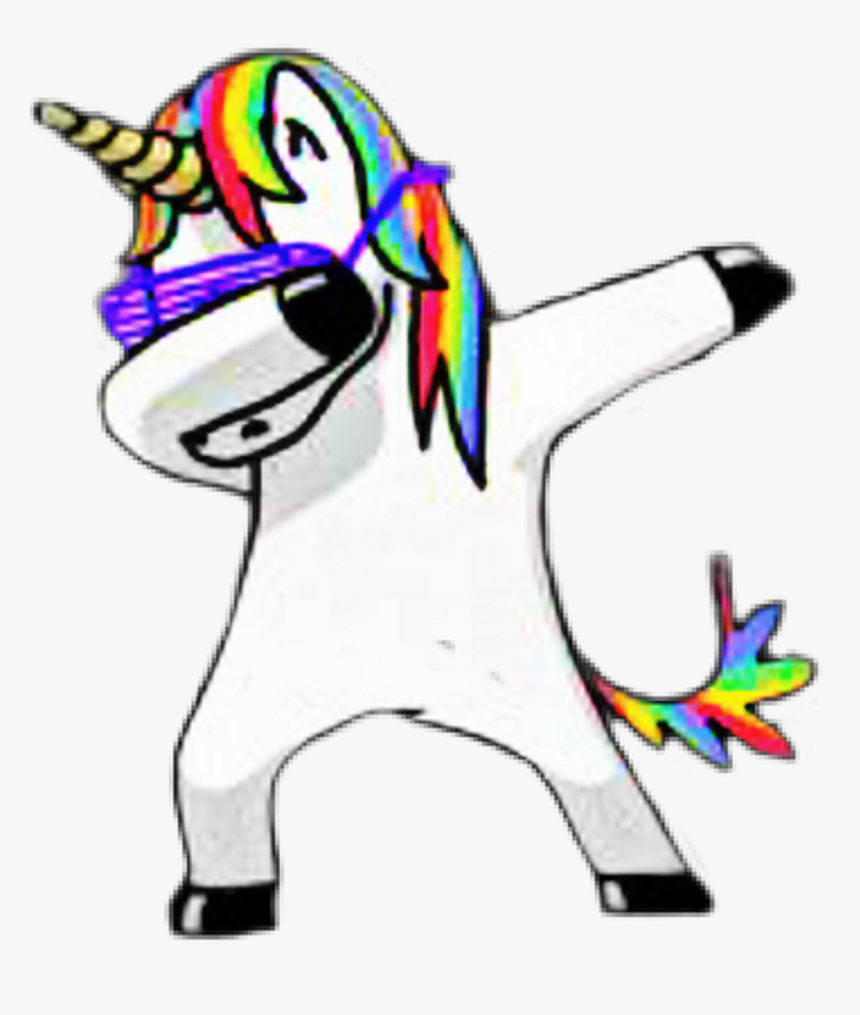 Transparent Dabbing Unicorn Png, Png Download, Free Download