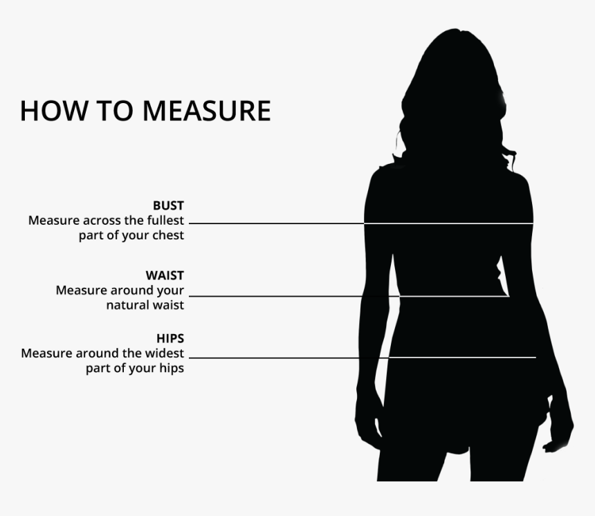 Jeffree Star Size Chart Size Guide - Silhouette, HD Png Download, Free Download