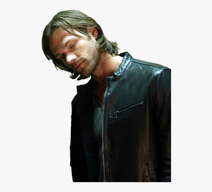 Jared Padalecki Leather Jacket, HD Png Download, Free Download