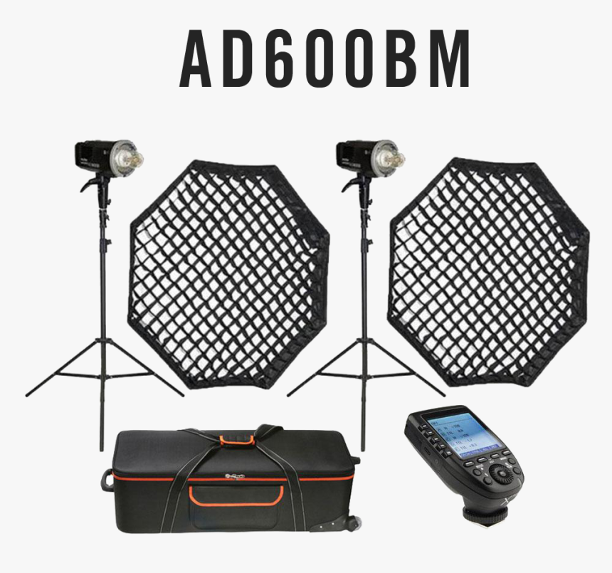 Godox 1200w Portable Studio Flash Lighting Kit - Godox Lighting, HD Png Download, Free Download