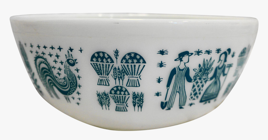 Pyrex Butter Print Mixing Bowl, HD Png Download, Free Download