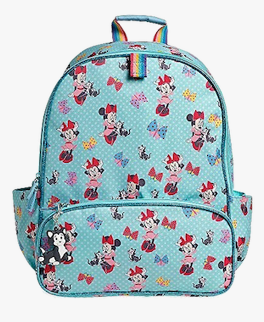 Disney Store Minnie Mouse Backpack Kids 17” - Blue Minnie Mouse Backpack, HD Png Download, Free Download