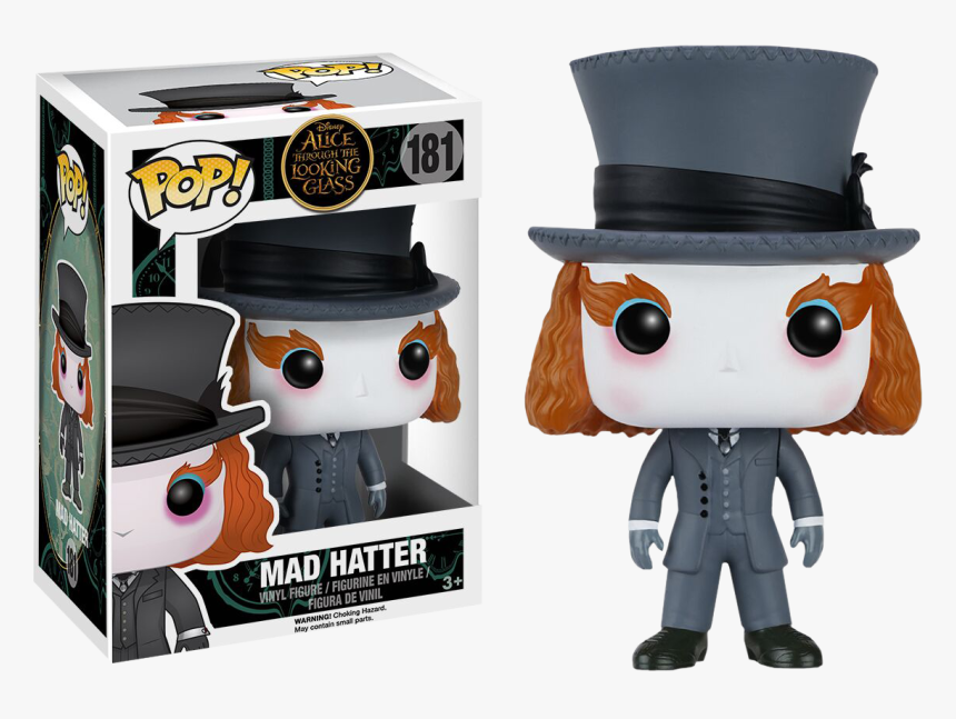Alice Through The Looking Glass Mad Hatter Pop, HD Png Download, Free Download