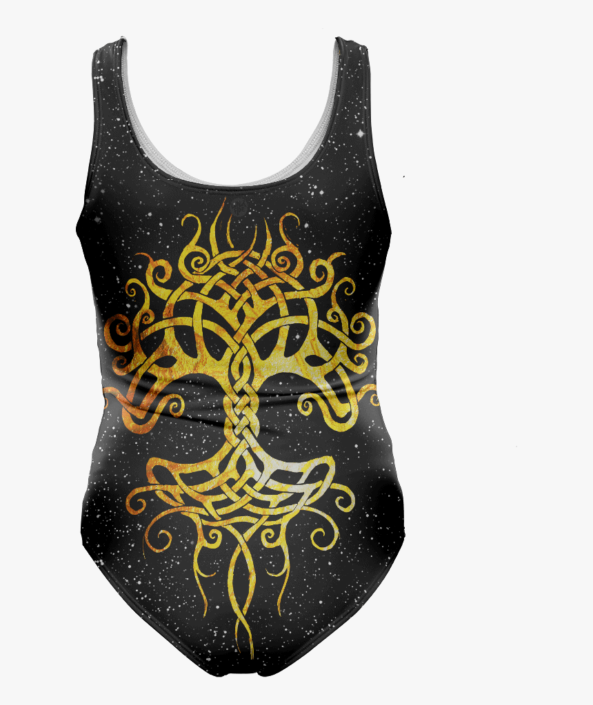 One-piece Swimsuit Yggdrasil Swimsuit"
 Class= - One-piece Swimsuit, HD Png Download, Free Download