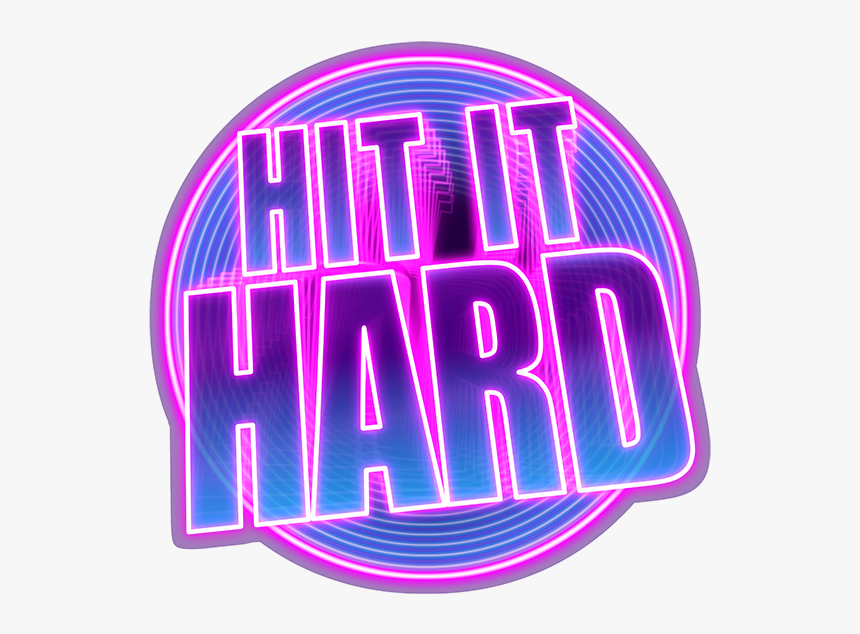 Elk Gaming Releases Hit It Hard 90’s Slot - Neon, HD Png Download, Free Download